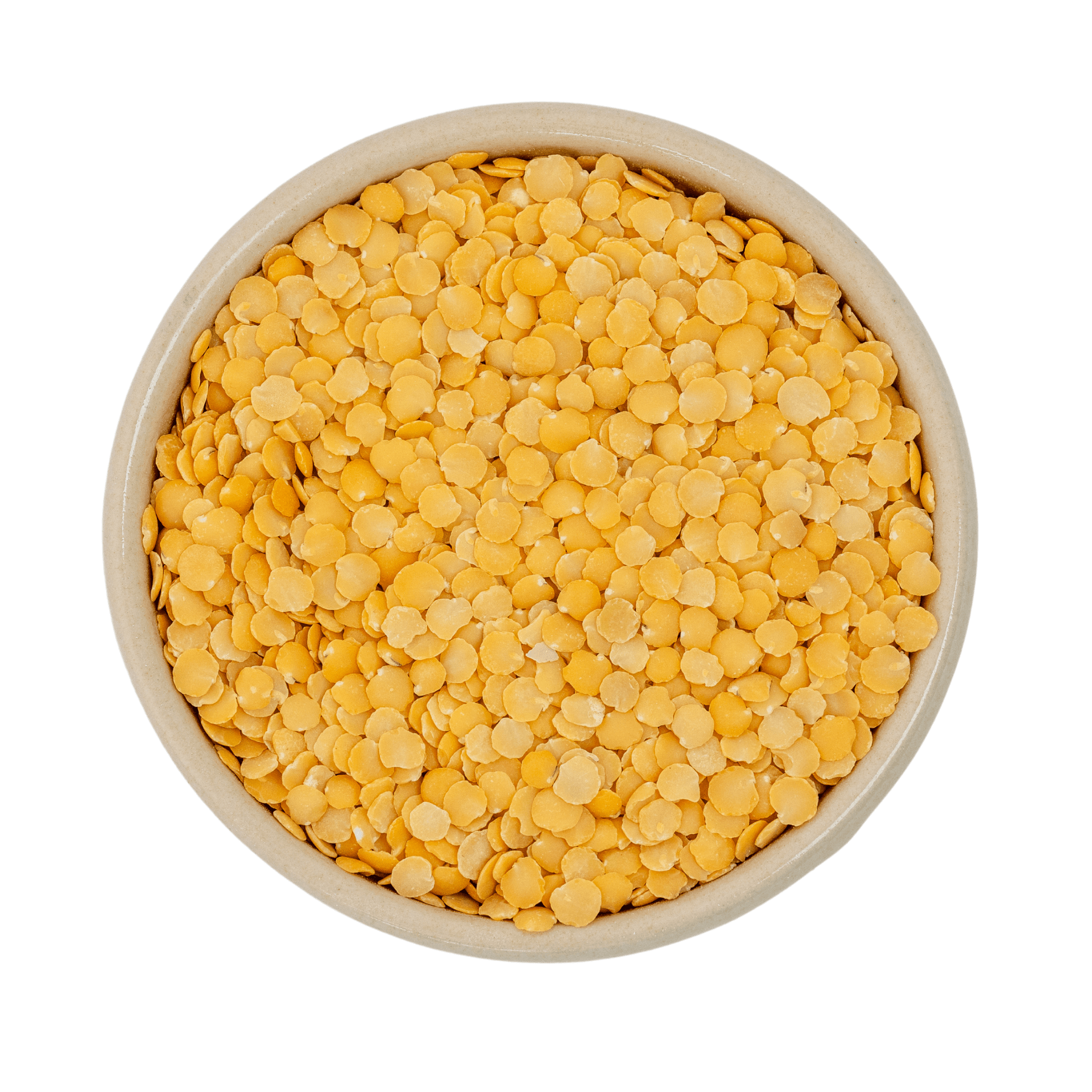 Gule linser split økologisk 25kg
