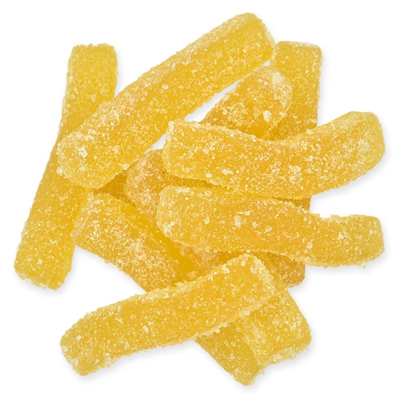 Økologisk Syltede Pommes Frites Frugttygummi 6x1kg Bag in Box Bananeira