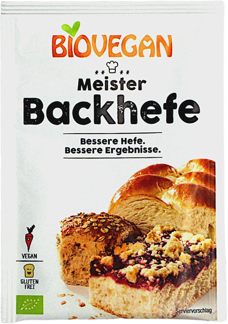 Gær "Meister Bagtegær" tør glutenfri økologisk 25x7g BioVegan