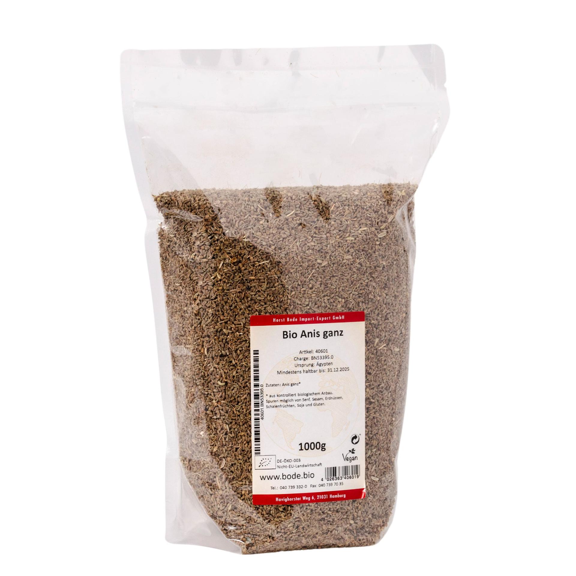 Hel Økologisk Anis 1kg