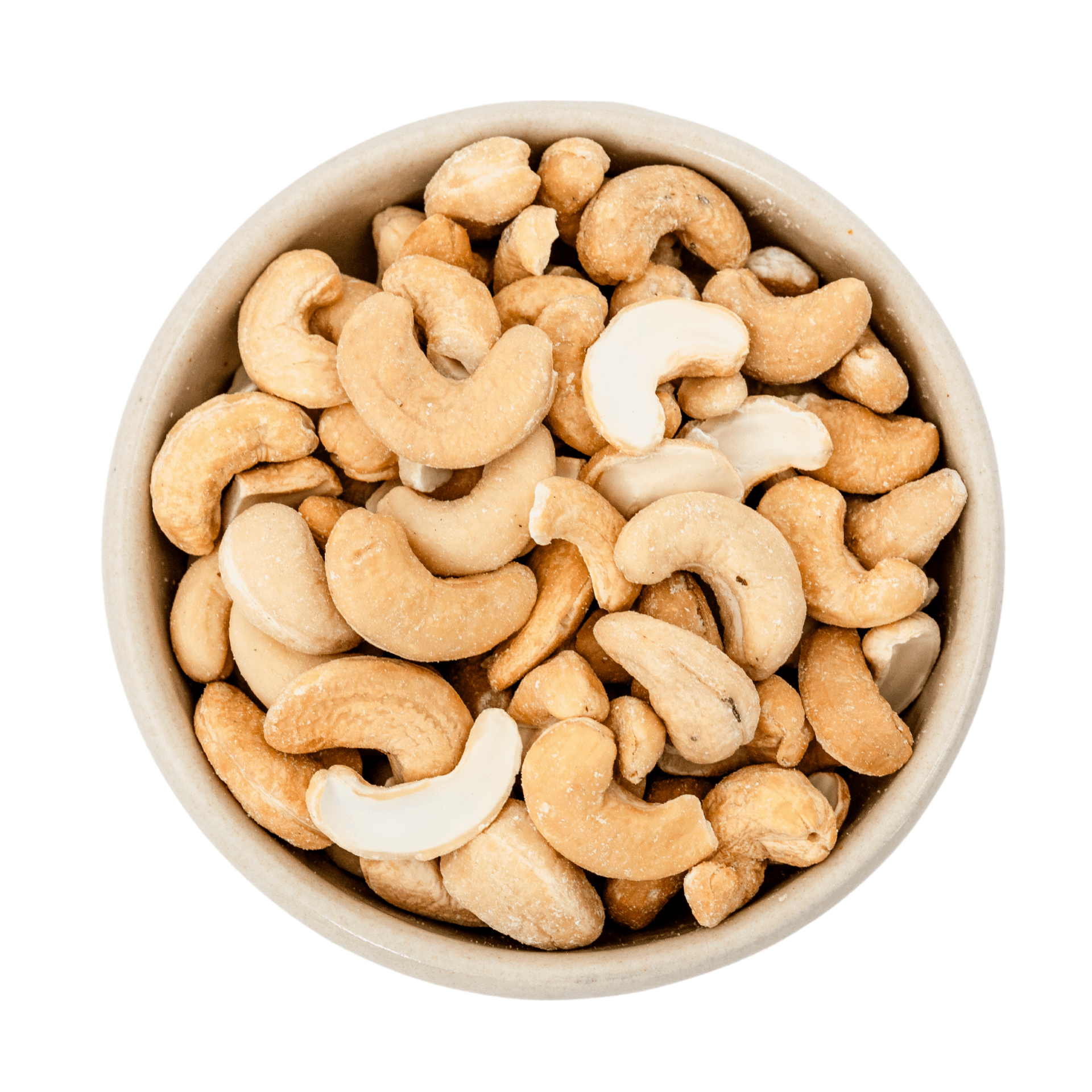Økologiske ristede og saltede cashewkerner 5kg
