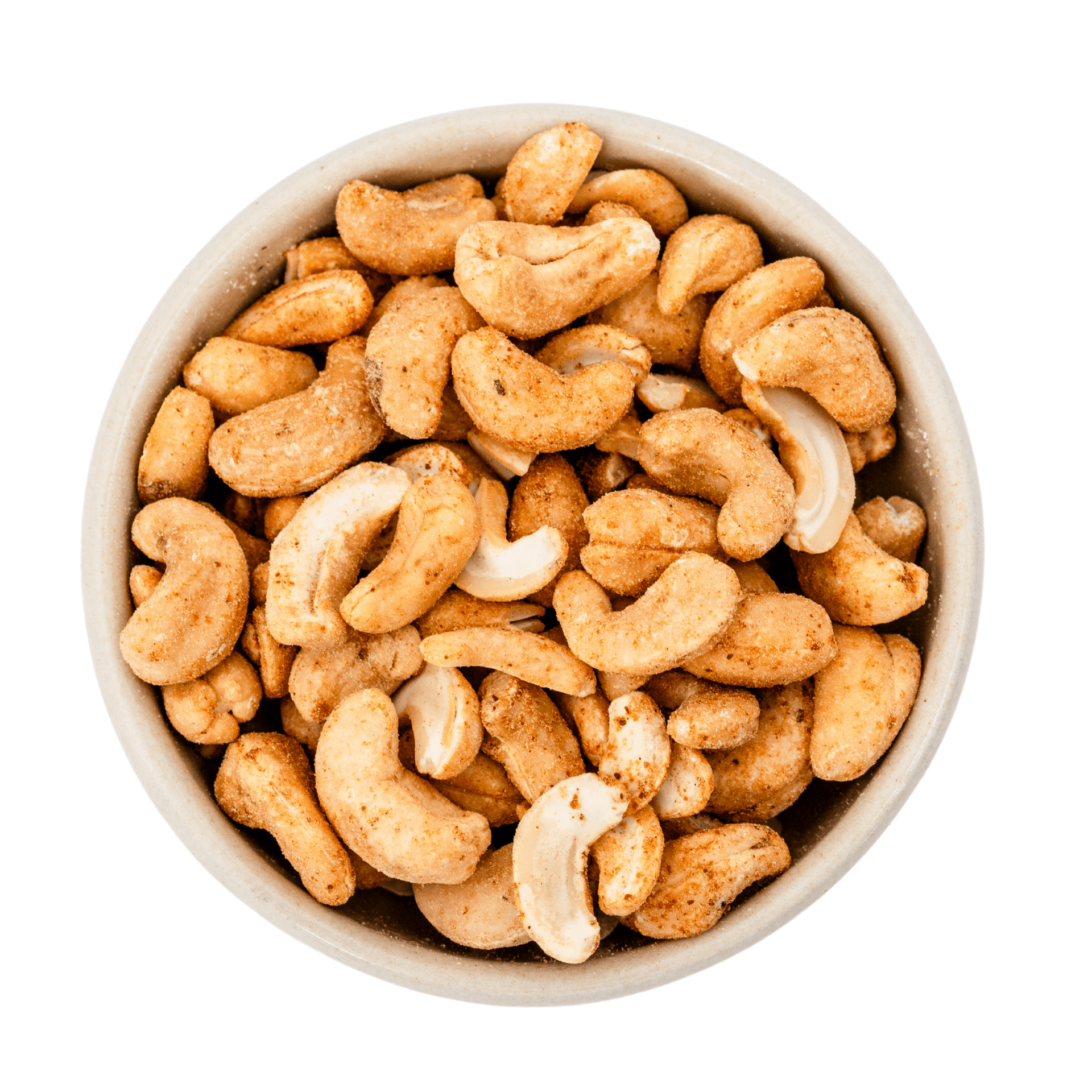 Økologiske ristede og saltede cashewkerner med chili 5kg