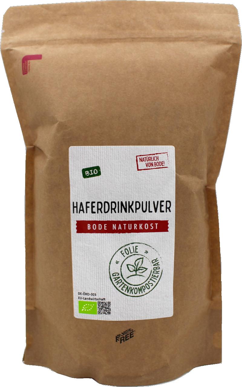 Økologisk havredrikspulver komposterbar pose 800g
