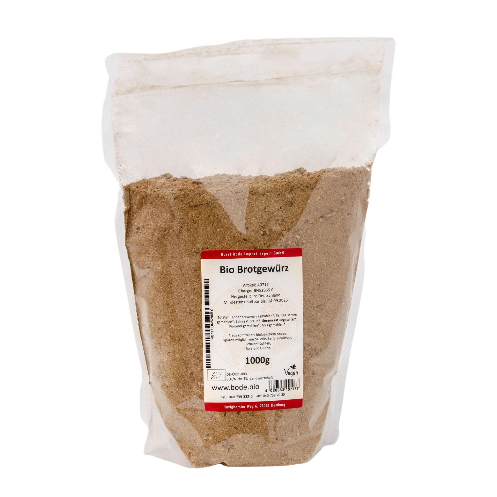 Økologisk Brødkrydderi 1kg