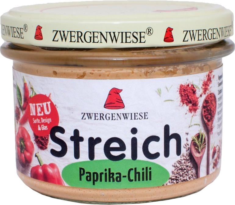 Paprika-Chili økologisk smørrejys Zwergenwiese 6x180g