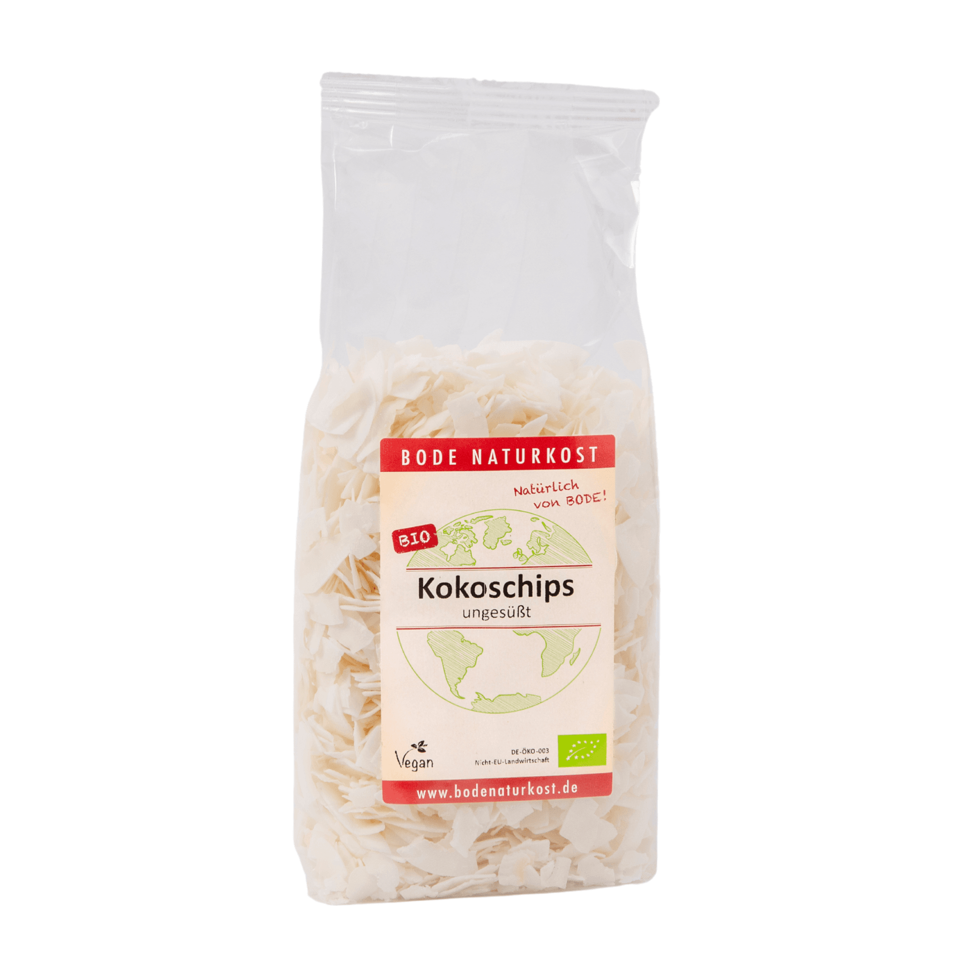 Rå usukkerede kokosflager Økologisk 6x250g