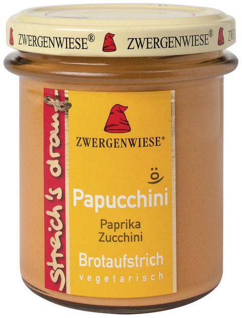Smørpålæg det på - Papucchini (Paprika-Zucchini) økologisk dværgsød græs 6x160g
