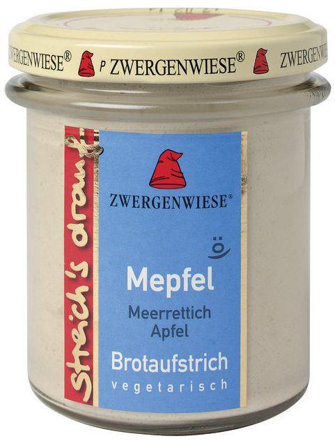 Smøre det på - Mepfel (Peberrod-Æble) Økologisk Zwergenwiese 6x160g