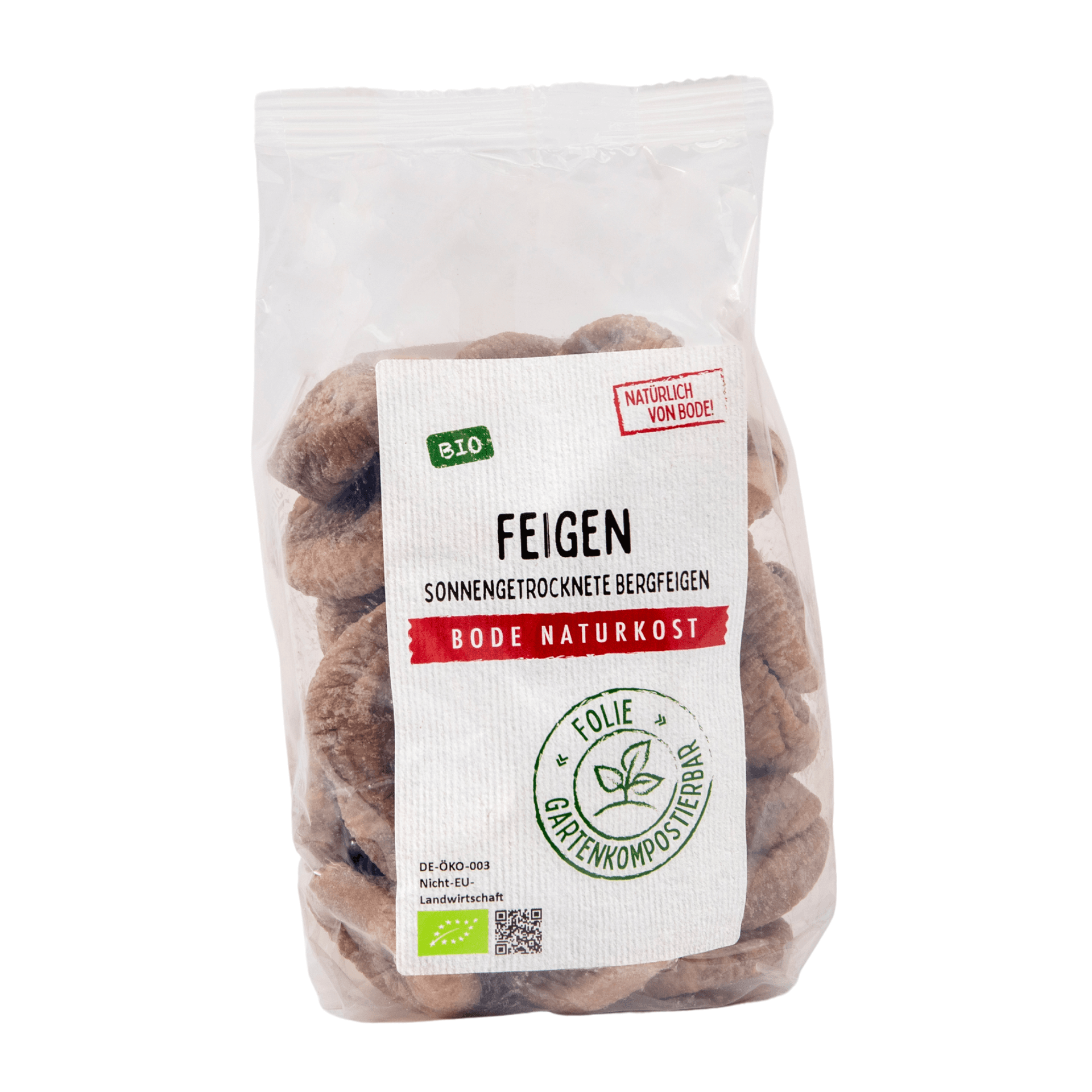 Økologiske figener, komposterbar pose 6x500g