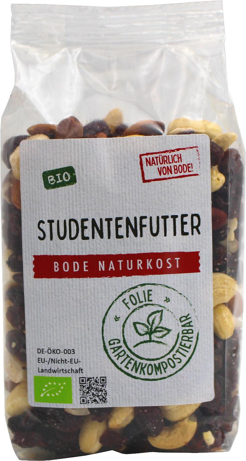 Studentermad økologisk med pekannødder, komposterbar pose 6x250g