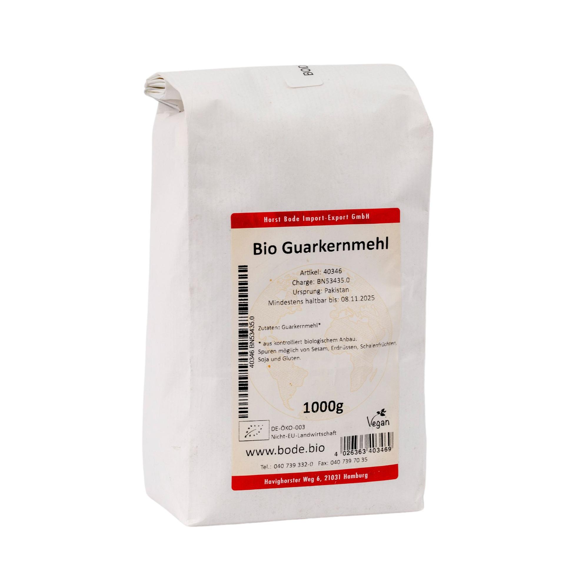 Økologisk Guarkærnemel 1kg