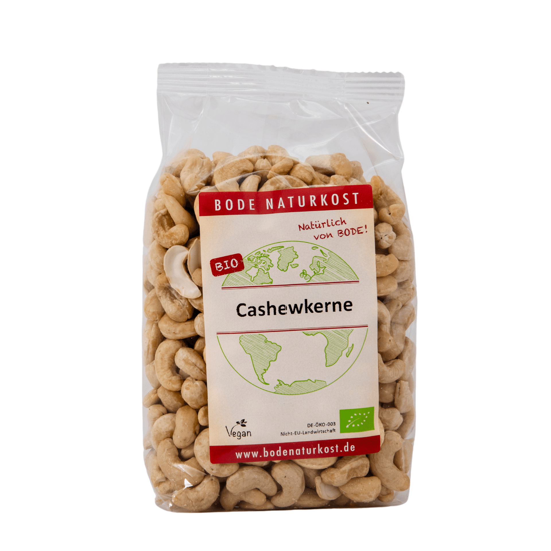 Økologiske Cashewkerner 6x500g