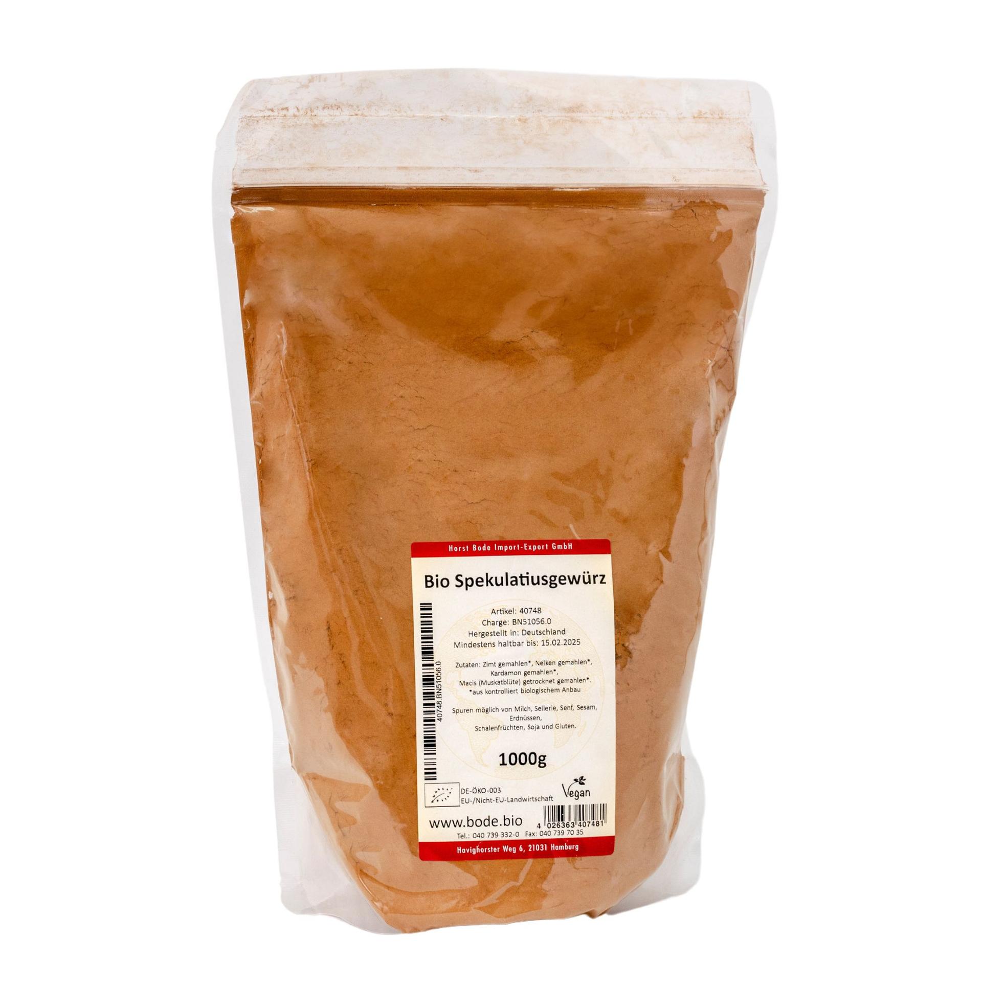 Økologisk Spekulatiuskrydderi 1 kg