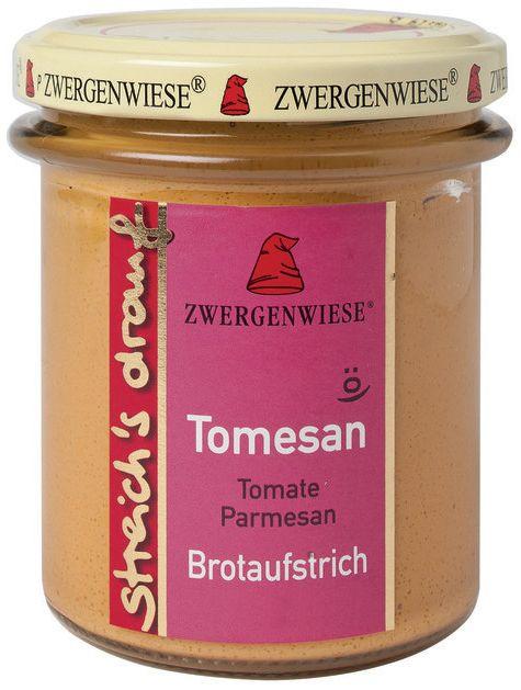 Smørpålæg det på - Tomesan (Tomat-Parmesan) økologisk Dværgengesæt 6x160g
