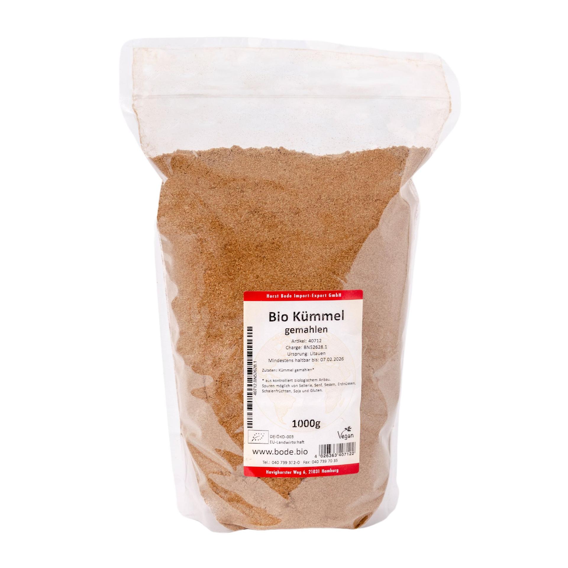 Gemørt kommensød økologisk 1kg