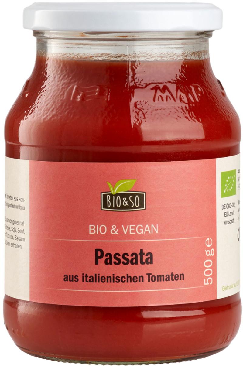 Tomatpassata Økologisk Bio&So 6x500g