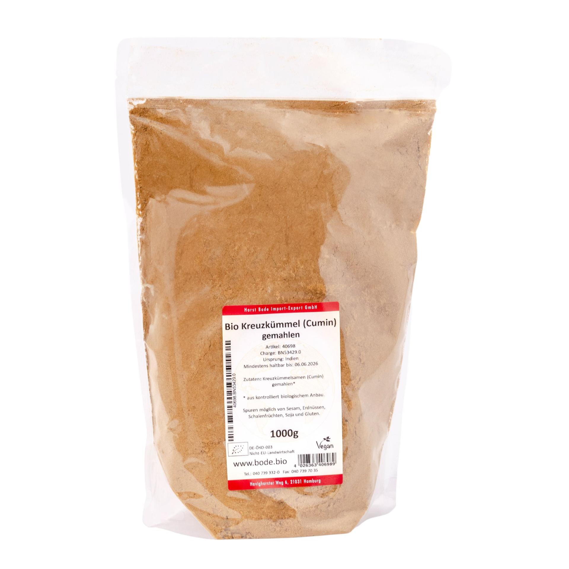 Kryddermøllen (Cumin) malt økologisk 1kg