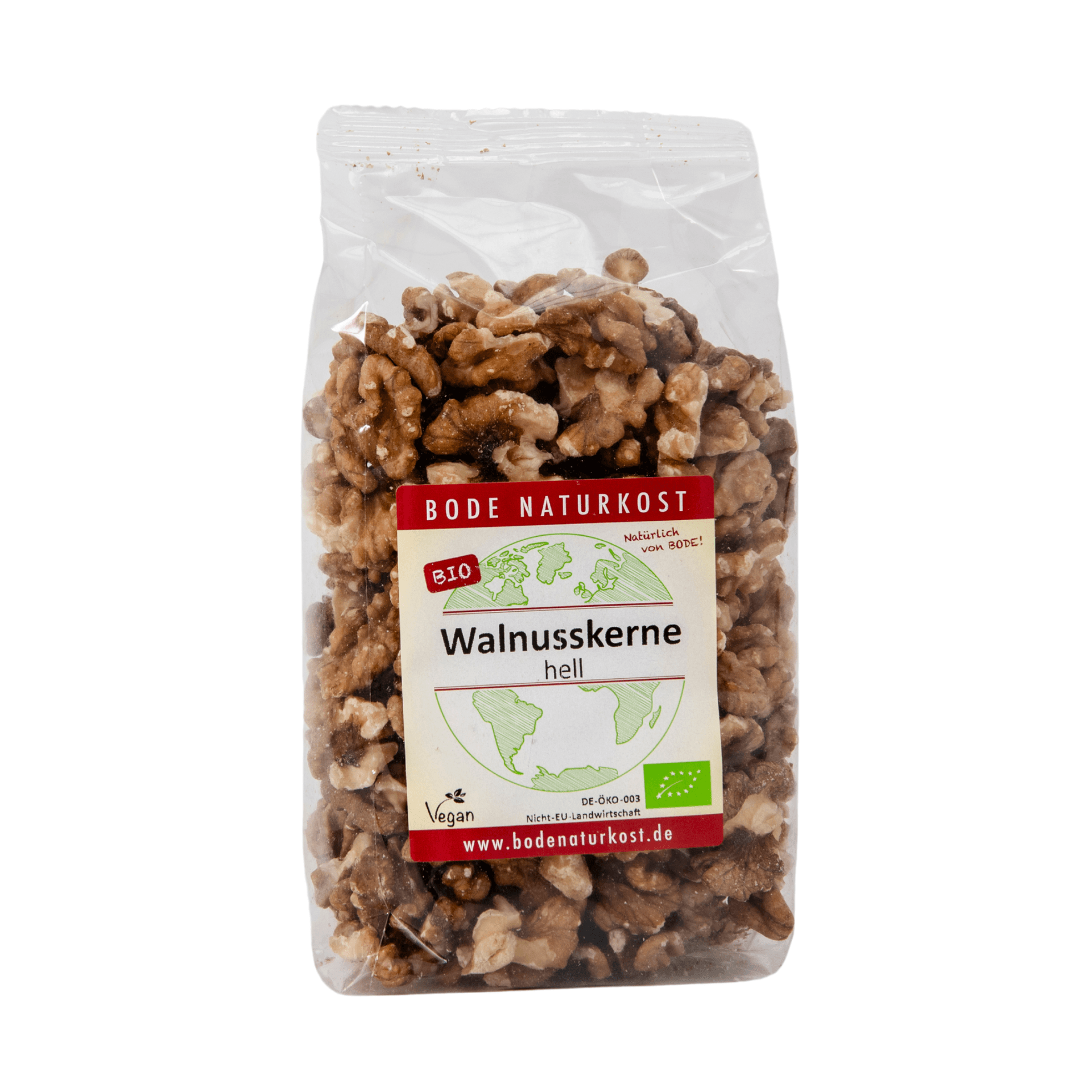 Økologiske lyse valnødder 6x250g