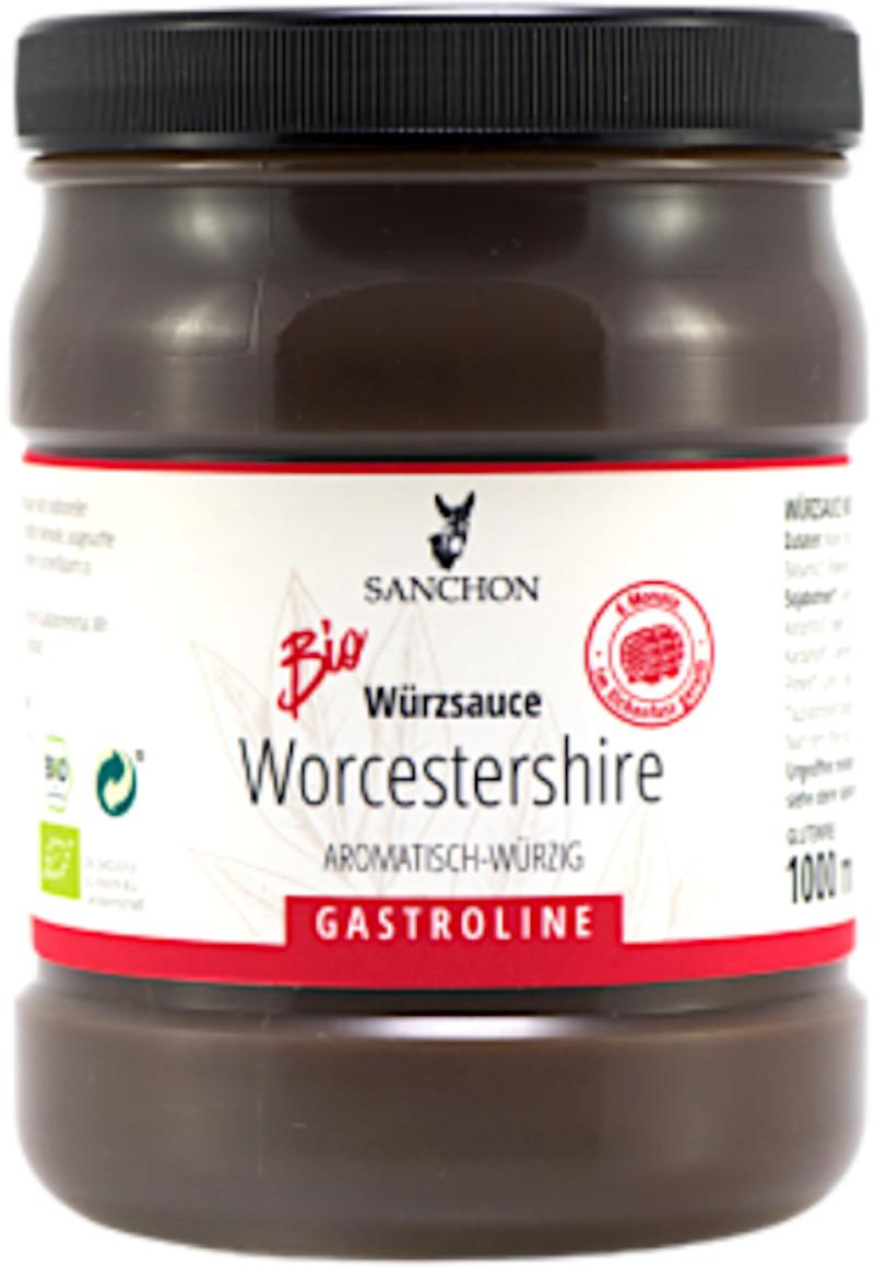 Økologisk Worcestershire Würzsoße 6x1l