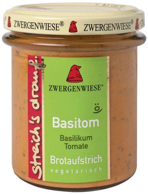 Smør det på - Basitom (Basilikum-Tomat) Økologisk Dværgeeng 6x160g