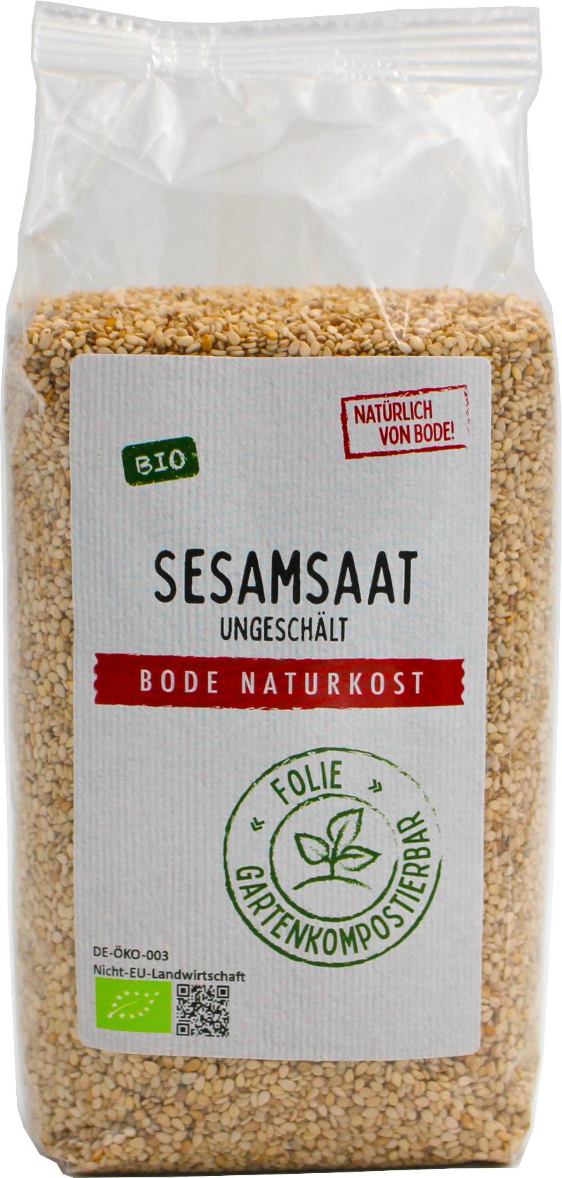 Økologisk uskållede sesamfrø 6x500g