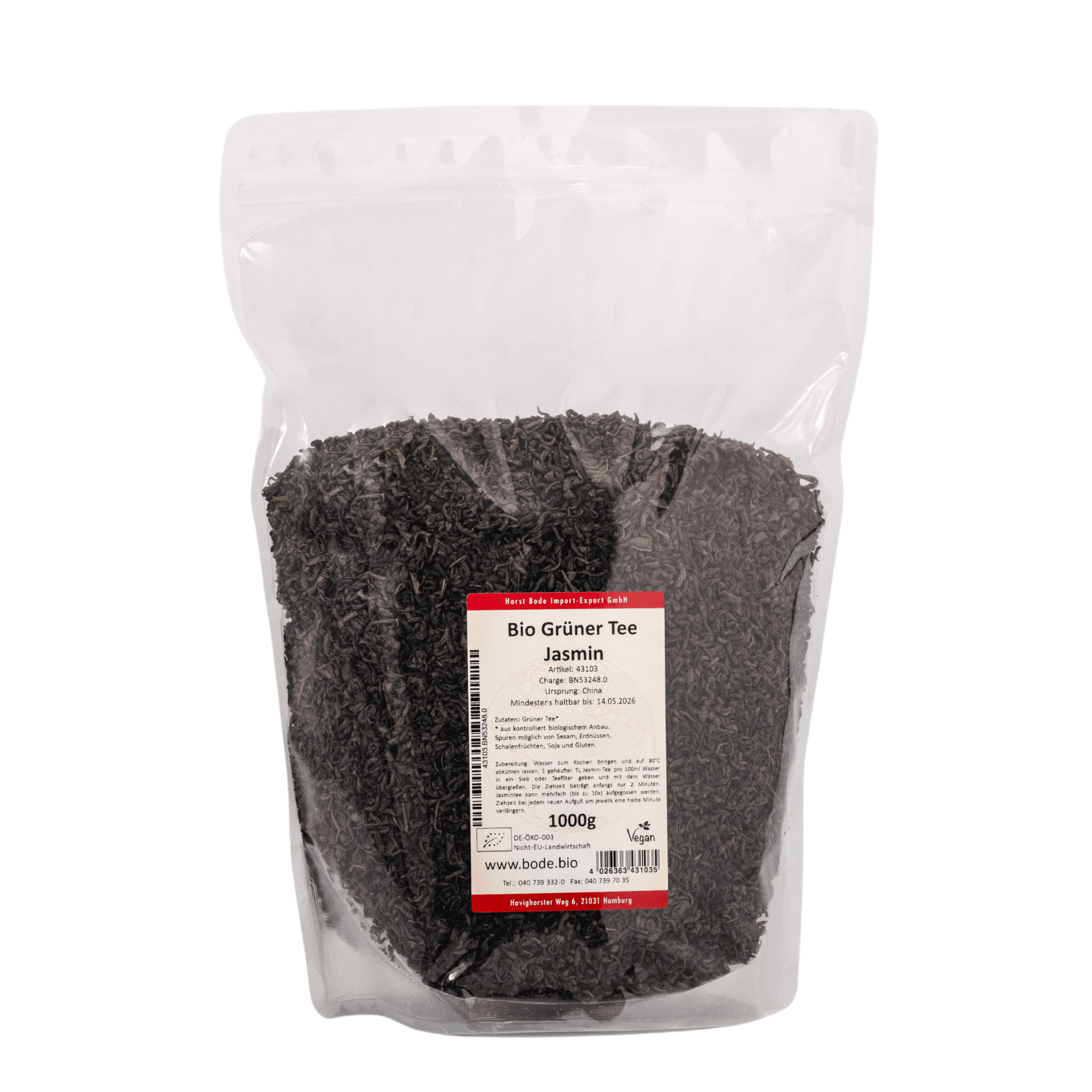 Jasmin-Tee Økologisk 1kg