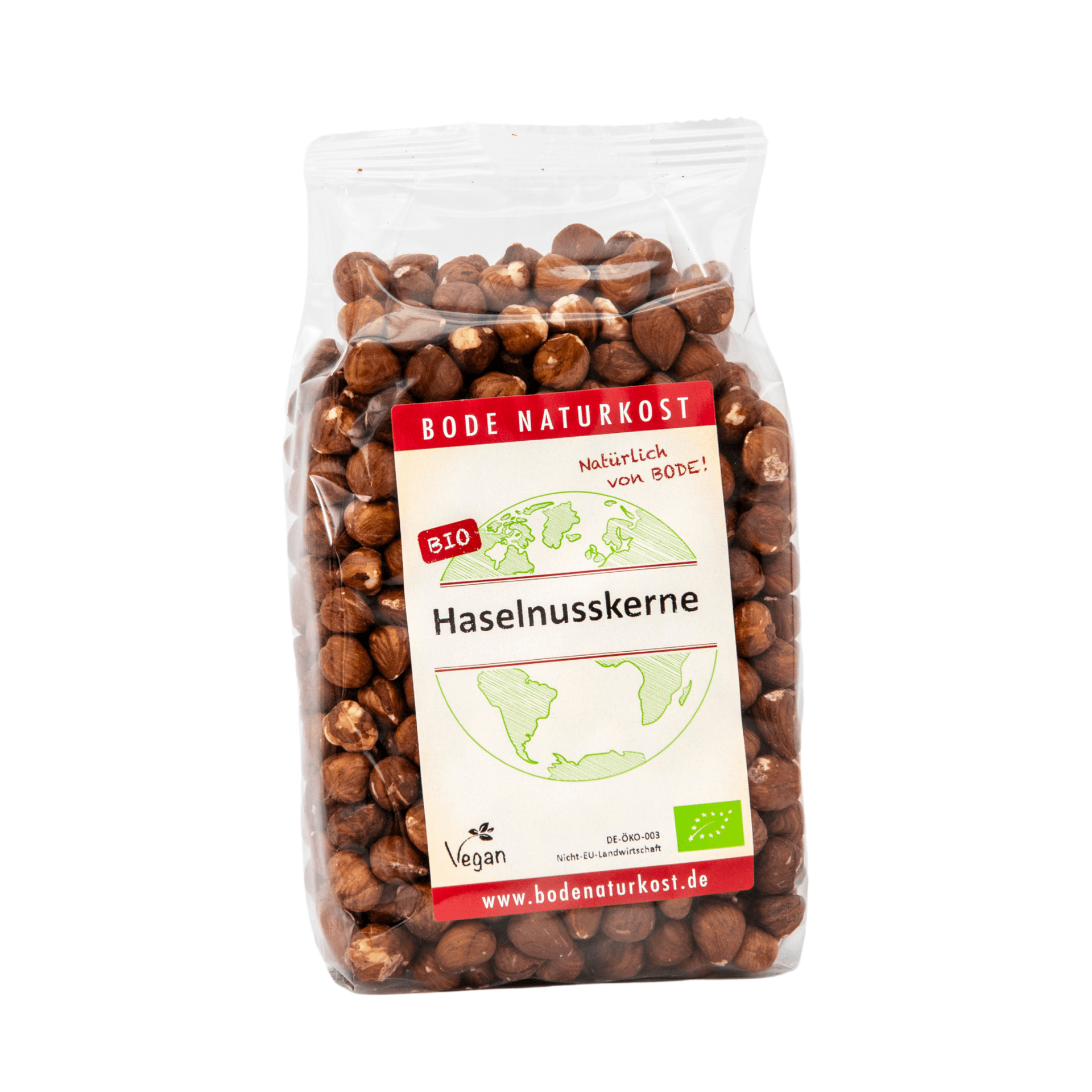 Økologiske Hasselnødderkerner 6x500g