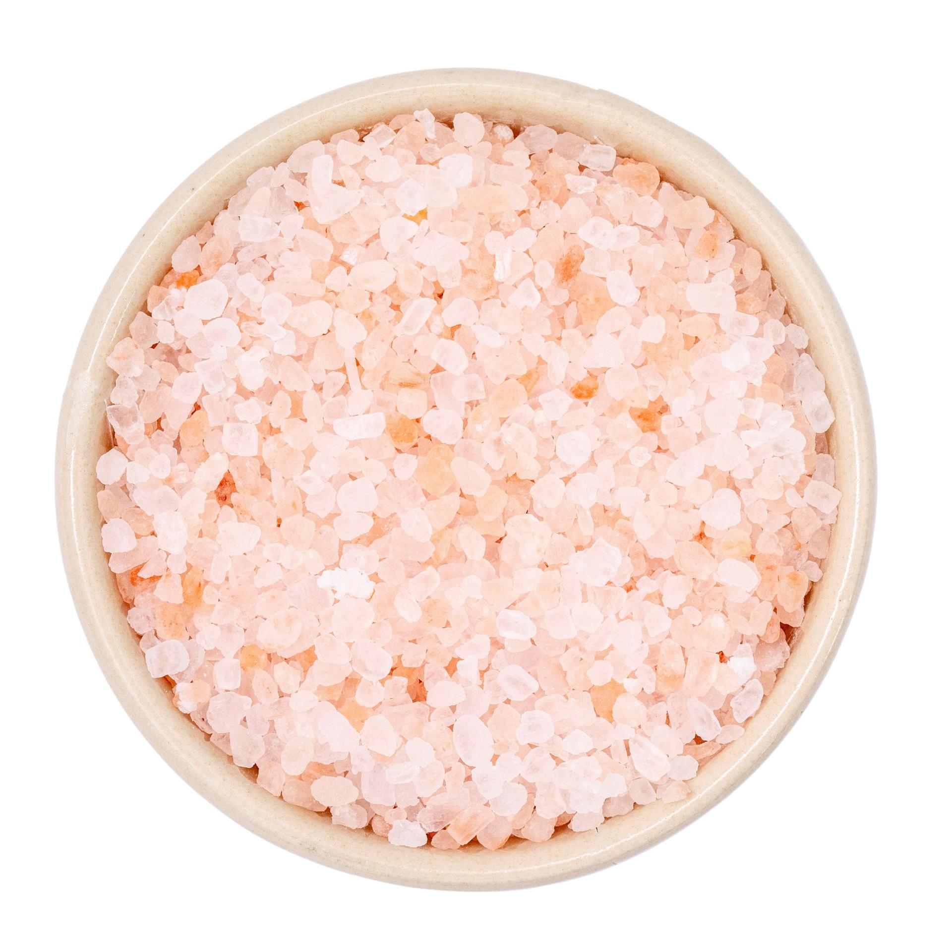 Groft rosa økologisk krystalsalt fra Pakistan 25kg
